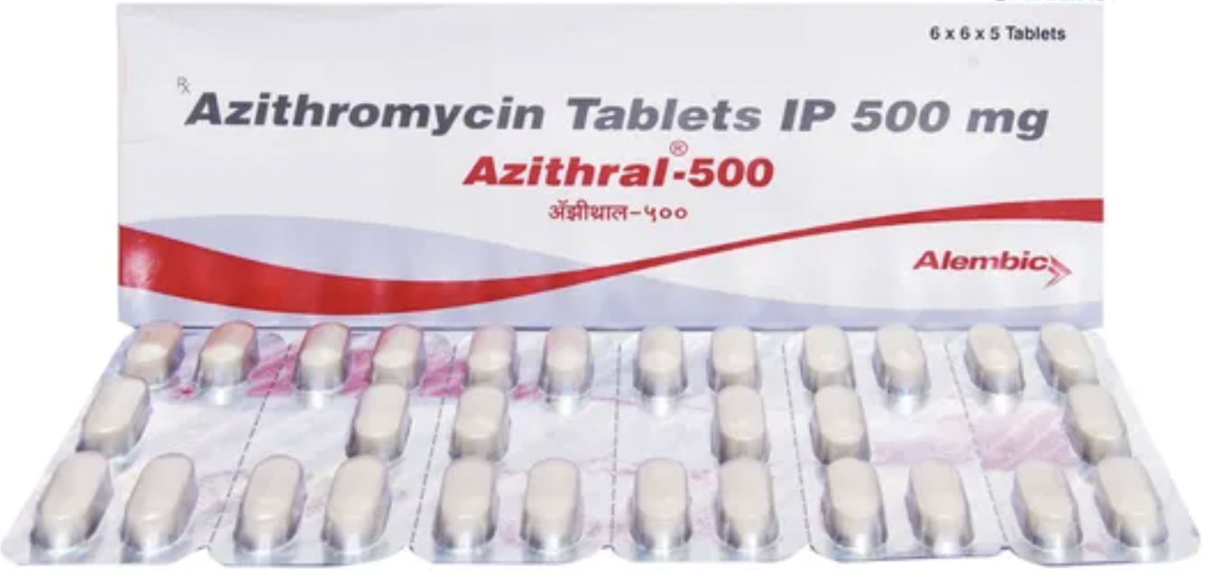 Azithral 500 - Azithromycin 500mg